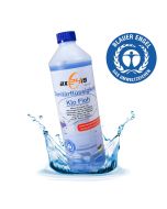 Klo Floh | Sanitärflüssigkeit für Camping WC mit Mikroorganismen | 1 Liter für 20 Anwendungen | hat den blauen Engel | riecht gut