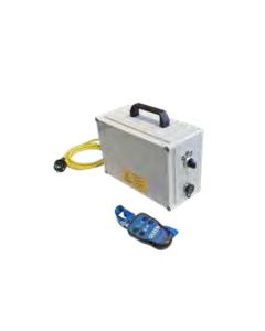 Schaltkasten tragb. Netzteil mit Fernbedienung Vor- u. Rückwärtslauf einstellbar f. Rotaqleen Bürsten 230V/24V