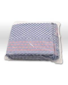 Küchentuch Grubenhandtuch 50cm x 100cm blau karriert 10er Pack