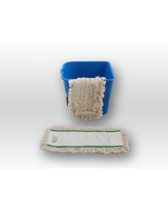 Baumwoll Wischmop 40cm Multi Mop 100% Baumwolle Echtholzbodenmop Parkett (geölt)