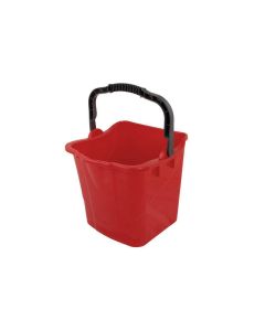 Kunststoffeimer rechteckig Deluxe mit Griff 25 Liter