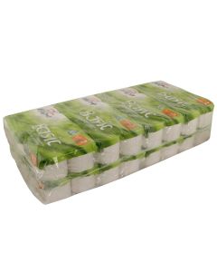Toilettenpapier 250 Blatt 2 lagig weiß 8 x 8 Rollen = 64Stück