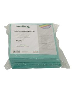 10er Pack beschichtetes Meiko Feuchtwischtuch 35 x 40 grün Reinigungstuch 