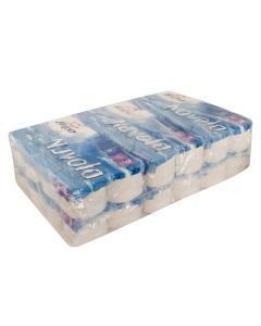 Toilettenpapier 250 Blatt weiß 3-lagig 250 Blatt 6 x 8 = 48Rolle