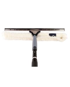 Profi 2 in 1 Fensterwischer Abzieher und Einwaschhalter 25cm
