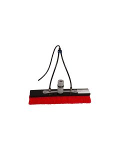 Solarbürste 60 cm mit 2 innenlieg. Wassersprühdüsen o.Gewinde