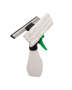 Axis Line Fensterreiniger,3-in-1 Fensterreiniger mit Microfaserwischer und Abzieher und Sprühflasche