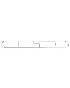 120cm Profi Edelstahl Metallhalter für beweglichen Clickerstiel
