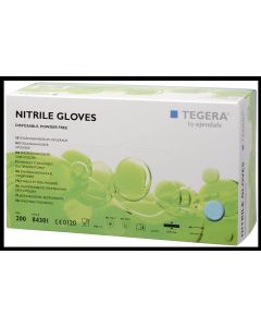 Nitril Handschuhe TEGERA® 84301 XL 200er Pack blau Einweghandschuhe mit Zertifikat