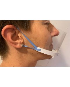 Kellner Maske / Gesichtsschild made in Germany - Lebensmittelecht