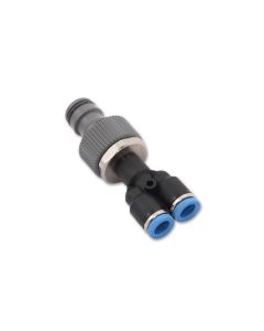 Y-Einschraubverbinder 1/2 Zoll für 8mm Doppelschlauch Y-Verbinder 8mm 