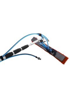 Photovoltaik Reinigungsset 12 Meter mit 4 fach Düsen + Vario Gelenk
